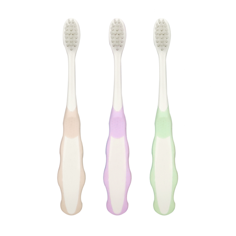 Alb-4511 Cepillo de dientes de cabeza de cerda suave para niños para niños