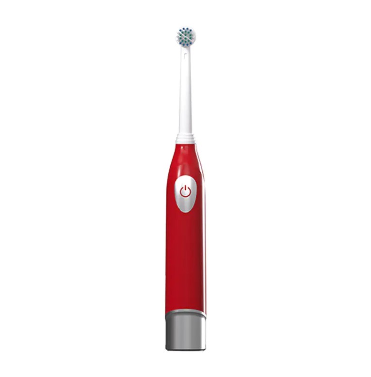¿Qué mejoras significativas tienen este cepillo de dientes oscilante con batería en el tártaro y la placa de limpieza?